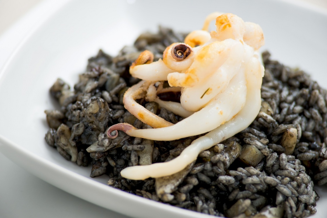 risotto with cuttlefish